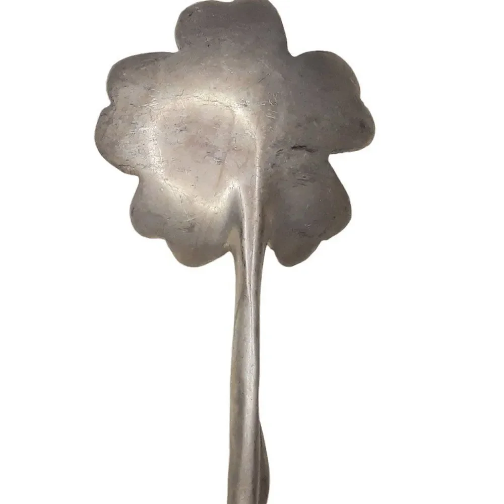 Flower Stirrer Pitcher Swizzle Stick Silver